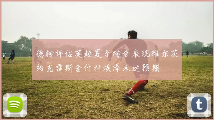 德转评估英超夏季转会表现维尔茨约克雷斯舍什科埃泽未达预期