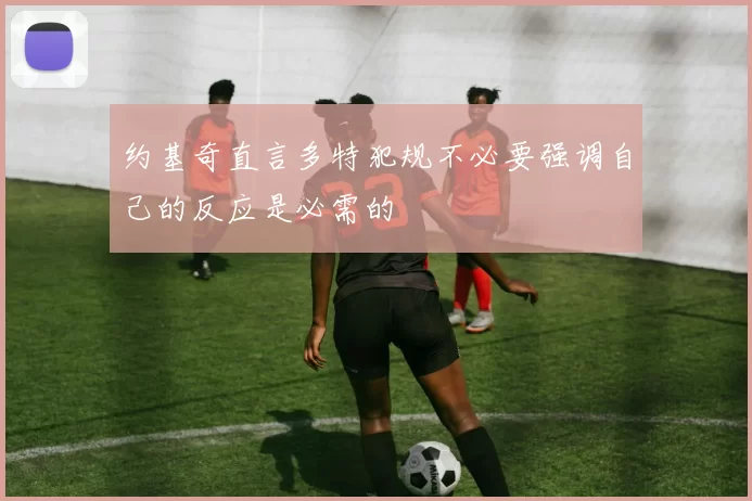 约基奇直言多特犯规不必要强调自己的反应是必需的